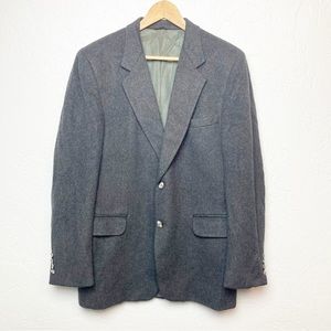 DiBenedetto Cashmere Wool Blend Grey Blazer Sport Coat Men's 42R